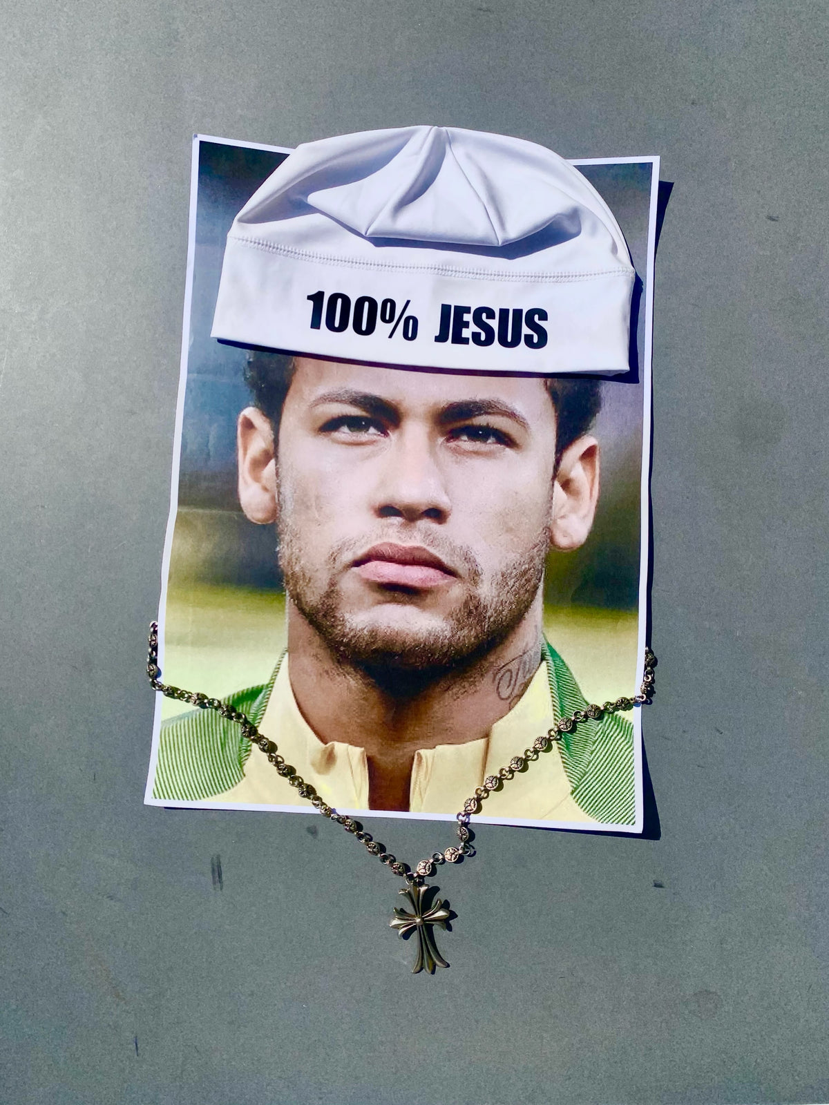 100% JESUS Skull Cap
