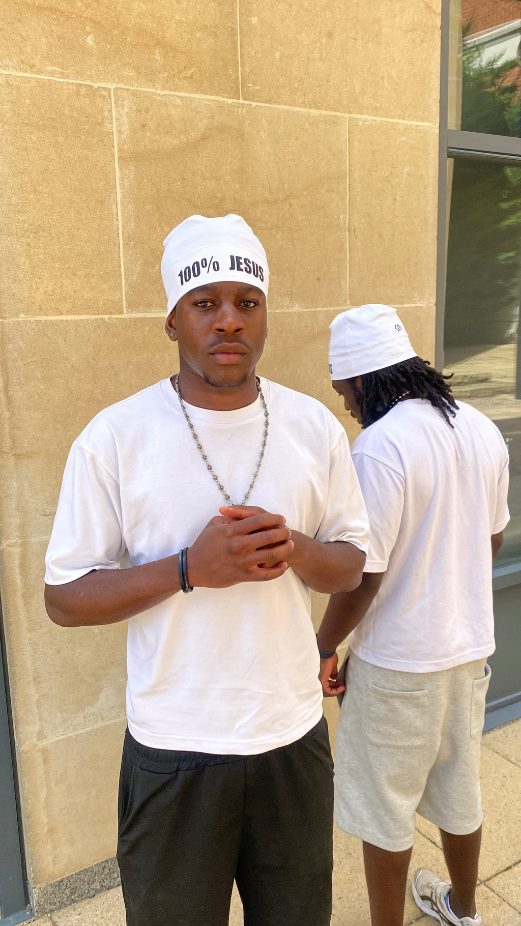 100% JESUS Skull Cap
